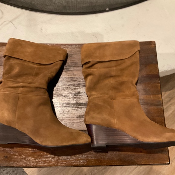 Aerosoles Carmela Boot Tabacco suede size 7 - Picture 6 of 9